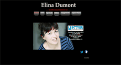 Desktop Screenshot of elinadumont.com